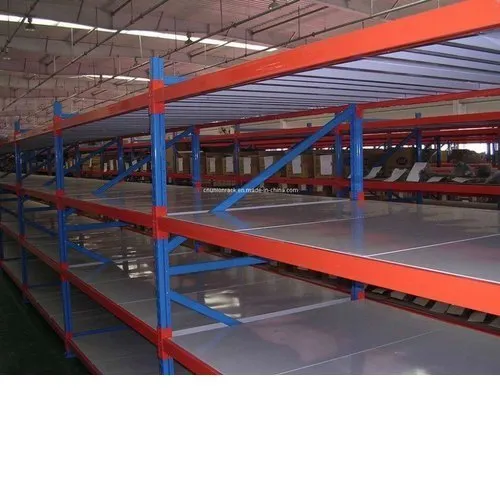 Powder Coating Blue & Orange Medium Duty Racking System Manufacturers in Mandi